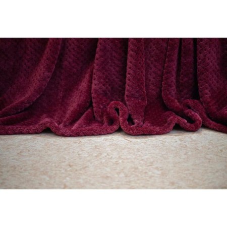 Ashley cover, size 160x220 cm, burgundy color-6