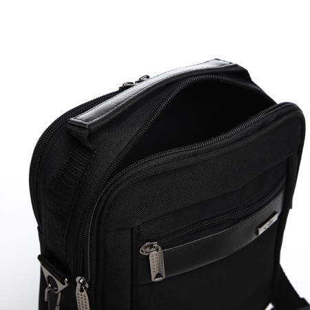 Male bag, black color-4
