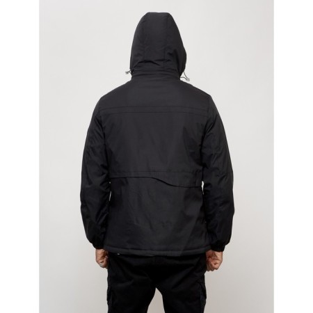Sports male jacket, size 50, black color-12