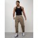 Cargo jeans men, size 54, beige color