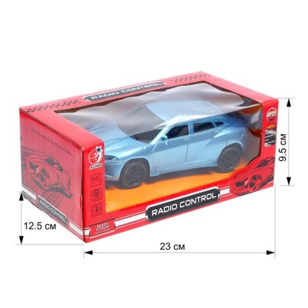 Radio -controlled machine "Racing jeep", works from batteries, mix-4