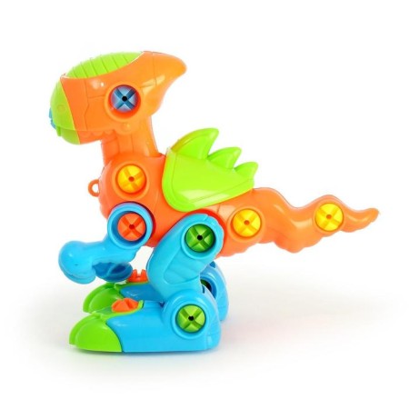 Designer for kids "dinosaurus", with a screwdriver, 38 details-6