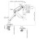 Crane for Monitors Ultramounts UM732W White/Brown 17 "-32" Max.8kg mount to Article 107046