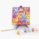 Picture on numbers for children on the stand "Cute Zaychat", 15 x 15 cm
