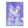 Notebook Gift Book on the crest 80l, line, color block, PVC Bun 3D cover (17.6x13.5cm) 105