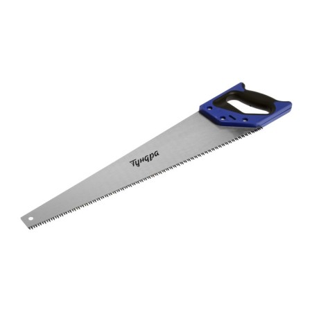 Hacksaw on wood tundra, 2k handle, 3D sharpening, large tooth 8 mm, 7-8 tpi, 500 mm-3