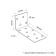 Corner Fixing Anchor Tundra Krep, 40x80x40x2 mm