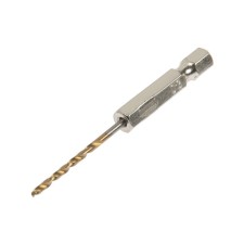 Tundra metal drill, HSS-tin, hexagonal shank, 2 x 35 mm