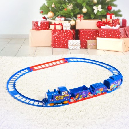 Railway "New Year's train", works from batteries-2