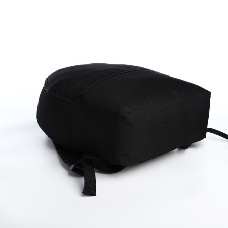 A backpack on lightning is youth, external pocket, black color-4