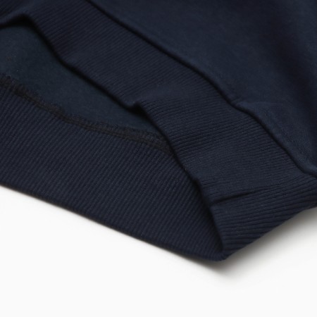 A sweatshirt for a boy, I am launched, the color is dark blue, height 128 cm-3