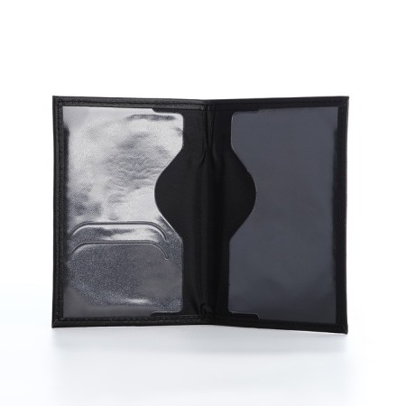 Cover for passport, black color-6