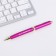 Ballic pen, blue paste, 1.0 mm, metal “Happy spring holiday. March 8 "
