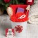 New Year's gift set of Ethel "Merry XMAS", towel 30x60 cm and accessories
