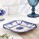 Large pies, gzhel, porcelain, d = 17 cm