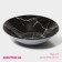 Glass Glass Daulay "Marble Black", 740 ml, 18 × 4.5 cm