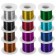 Steel wire for needlework, diameter 0.3 mm, 12 colors of 10 m