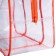 Bag in the hospital with pocket, orange color