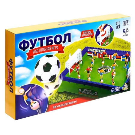 Classic desktop football, 2 players, 3+-8