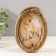 Photo frame Polystone 10x15 cm "snake" gold 12.3x2.5x17.5 cm