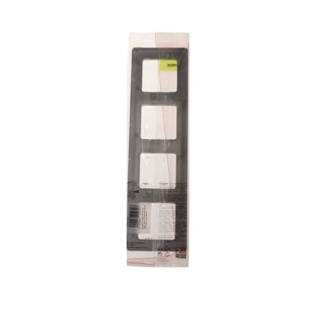 Frame Legrand Inspiria, 4 post, aluminum-3