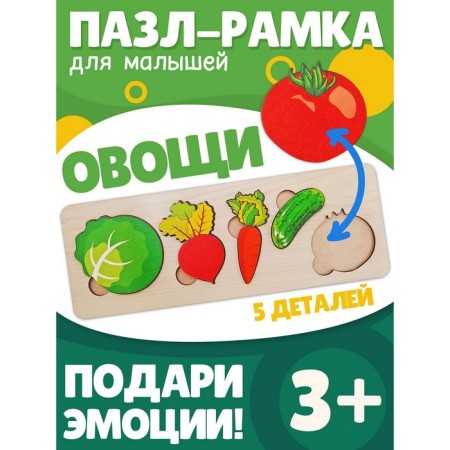 Vegetables Frame-Lnowskin, 5 elements