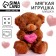 Soft toy "You are the most expensive in the world", Bear, Mix color