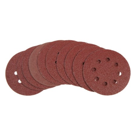 A circle of abrasive grinding under the "Velcro" tundra, perforated, 125 mm, P36, 10 pcs.-4