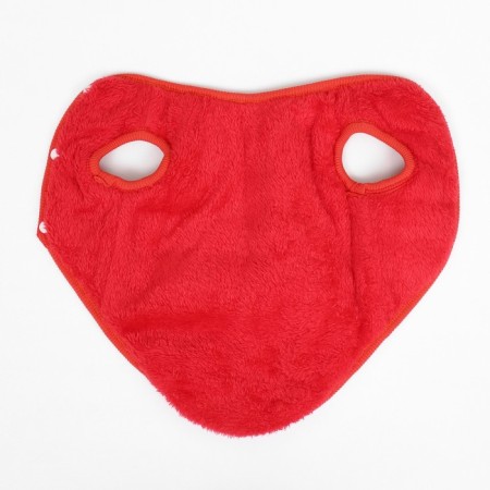 Dog jacket "Nice", size M (DS 30 cm, Osh 30 cm, OG 38 cm), red-7