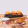 Baking uniform "Jacqueline", 26 × 17 × 3 cm, 6 cells, anti -stick coating, black color