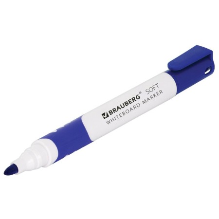 5.0 mm Brauberg "Soft" board, blue, rubber insert 151249-6