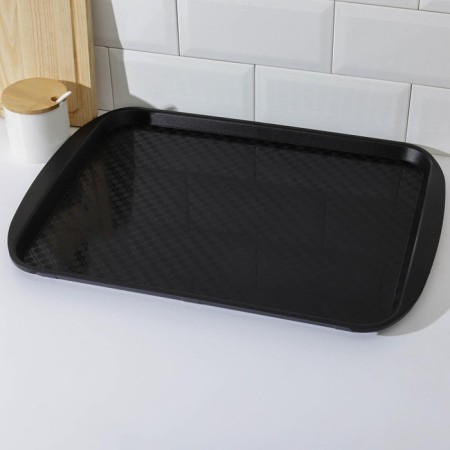 Tray, 49 × 35 cm, black color-1