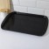 Tray, 49 × 35 cm, black color