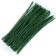 Wire with pile for crafts “Shine”, set 50 pcs, size 1 pc: 30 × 0.6 cm, green color