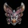 Venetian mask "Butterfly" 25cm mix