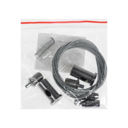 Suspended fastening for the linear lamp T5/T8, reg. Height, 1 m-1