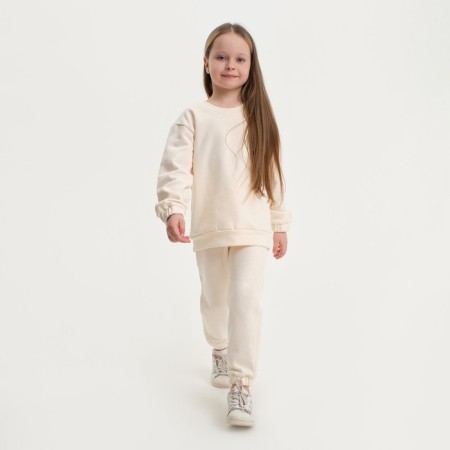 Kidshot (sweatshirt, trousers) KAFTAN "BASIC Line", size 28 (86-92), beige color-6