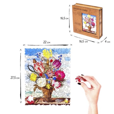 Figure puzzle "Bouquet" m-1