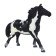 Figure "World of horses: Black and white horse"