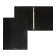 Folder on 4 rings A4, Erichkrause "Diamond Total Black", 24 mm, 550 μm, embossing, black