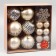A set of jewelry plastic 30 pcs "Trilate" d-7 and 3.5 cm, snowflake-6.5 cm, mix