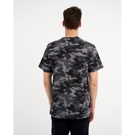 Male T-shirt KAFTAN "Best Fisherman" Rr. XL (52), Gray-3
