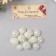 Decor for creativity "Pearl chamomile" Diam 1.8 cm weight 20 grams