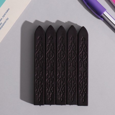 Surgut for printing the rod "Dark Bordeaux" pearl 1.1x1.1x9 cm-3