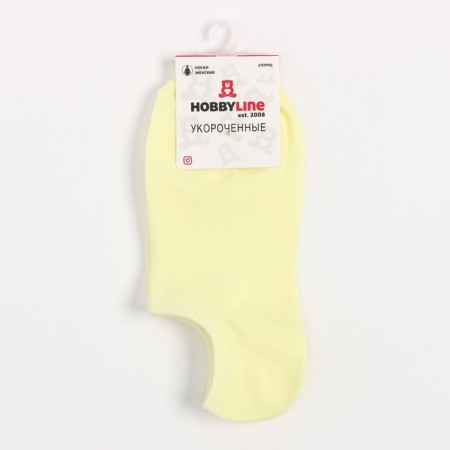 Women's socks, yellow color, size 23-25 ​​(36-40)-4