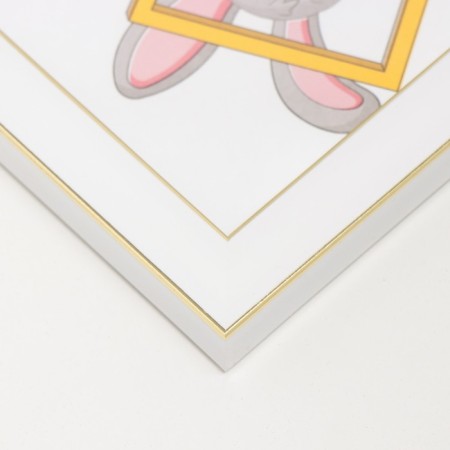 Photo frame Plastic "Watercolor" 10x15 cm, white-2