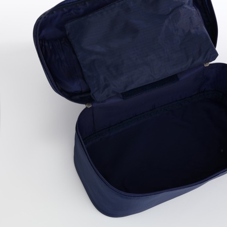 Lightning cosmetic bag, blue color-3