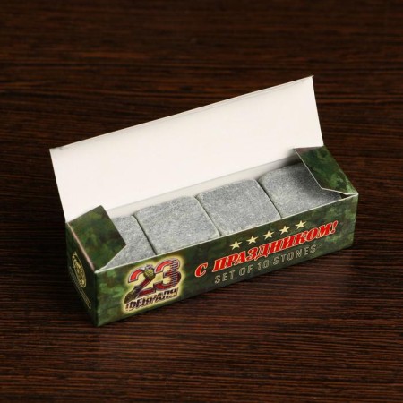 Wisks "February 23", natural steat, 4 pcs-1
