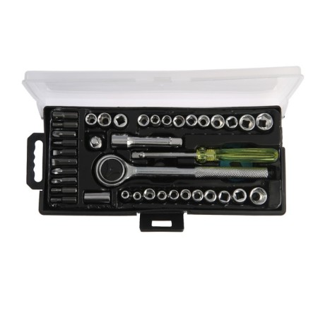 A set of tools in the case of the tundra, universal, 1/4 "and 3/8", 40 items-2