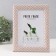 Photo frame plastic 13x18 cm "Brick masonry" white 22x17 cm